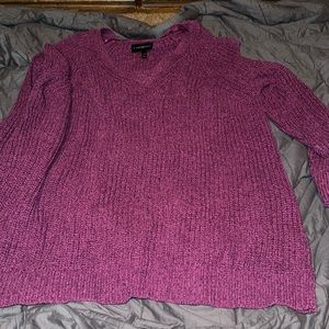 Purple sweater